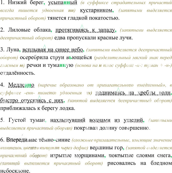 Иллюстрация к решению «Упр.202 ГДЗ Ладыженская 7 класс (Русский язык)», 3