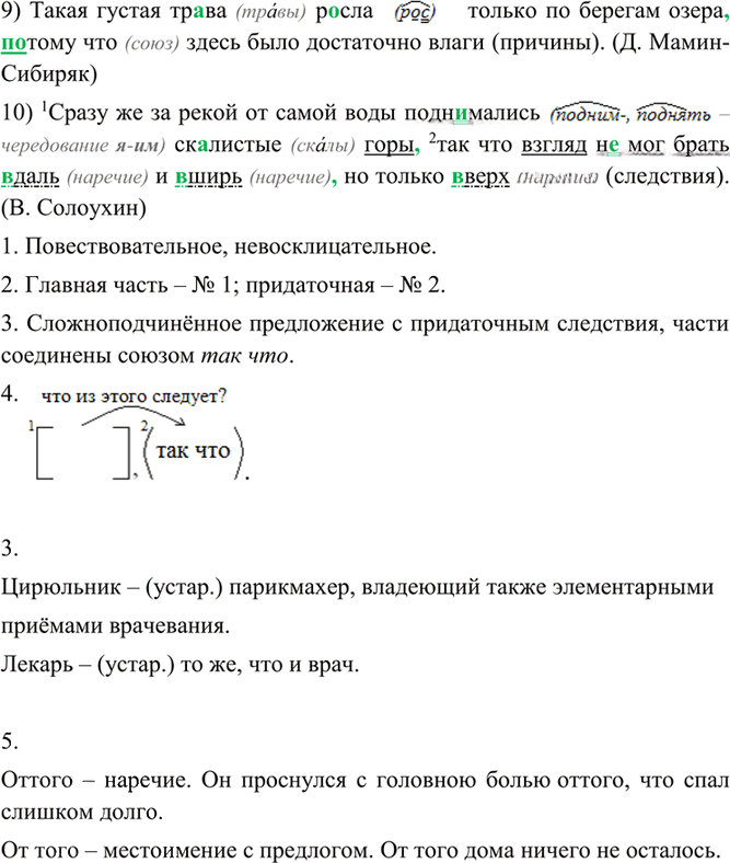 Иллюстрация к решению «Упр.219 ГДЗ Разумовская 9 класс (Русский язык)», 4