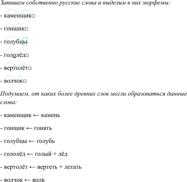 Иллюстрация к решению «Упр.133 ГДЗ Рыбченкова Александрова 6 класс (Русский язык)», 2