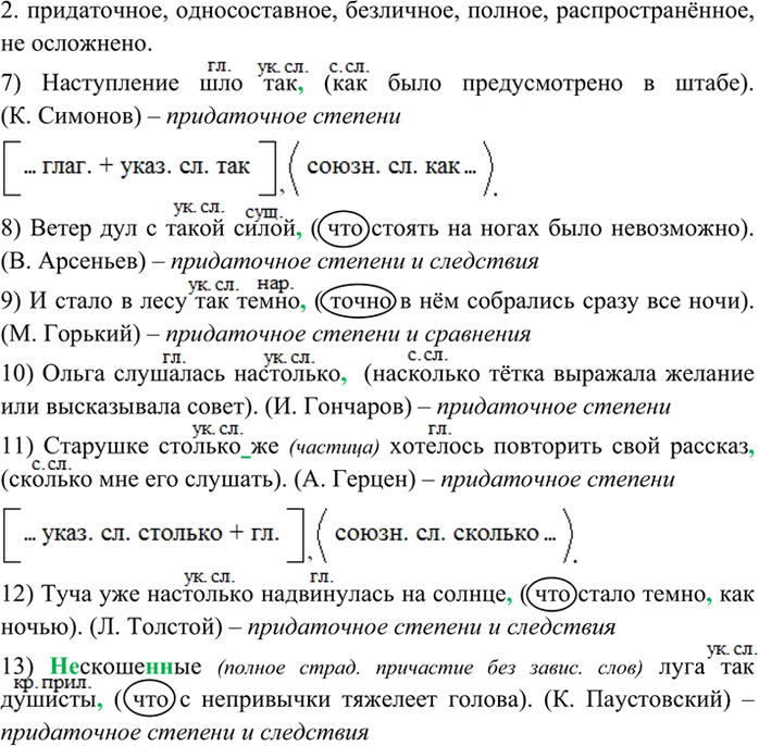 Иллюстрация к решению «Упр.157 ГДЗ Бархударов 9 класс (Русский язык)», 9