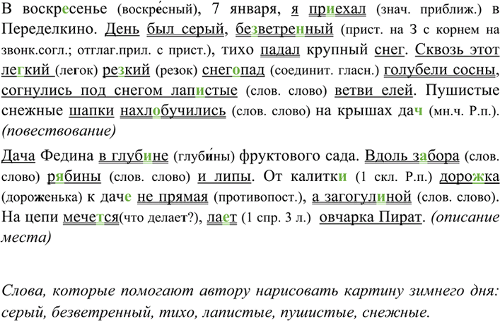 Иллюстрация к решению «Упр.17 ГДЗ Разумовская Львова 7 класс (Русский язык)», 2