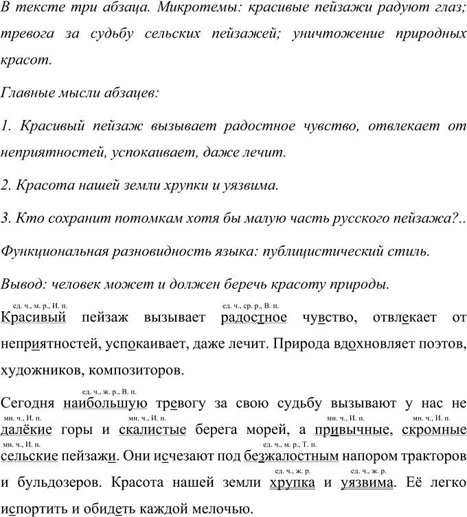Иллюстрация к решению «Упр.409 ГДЗ Ладыженская Баранов 6 класс (Русский язык)», 1