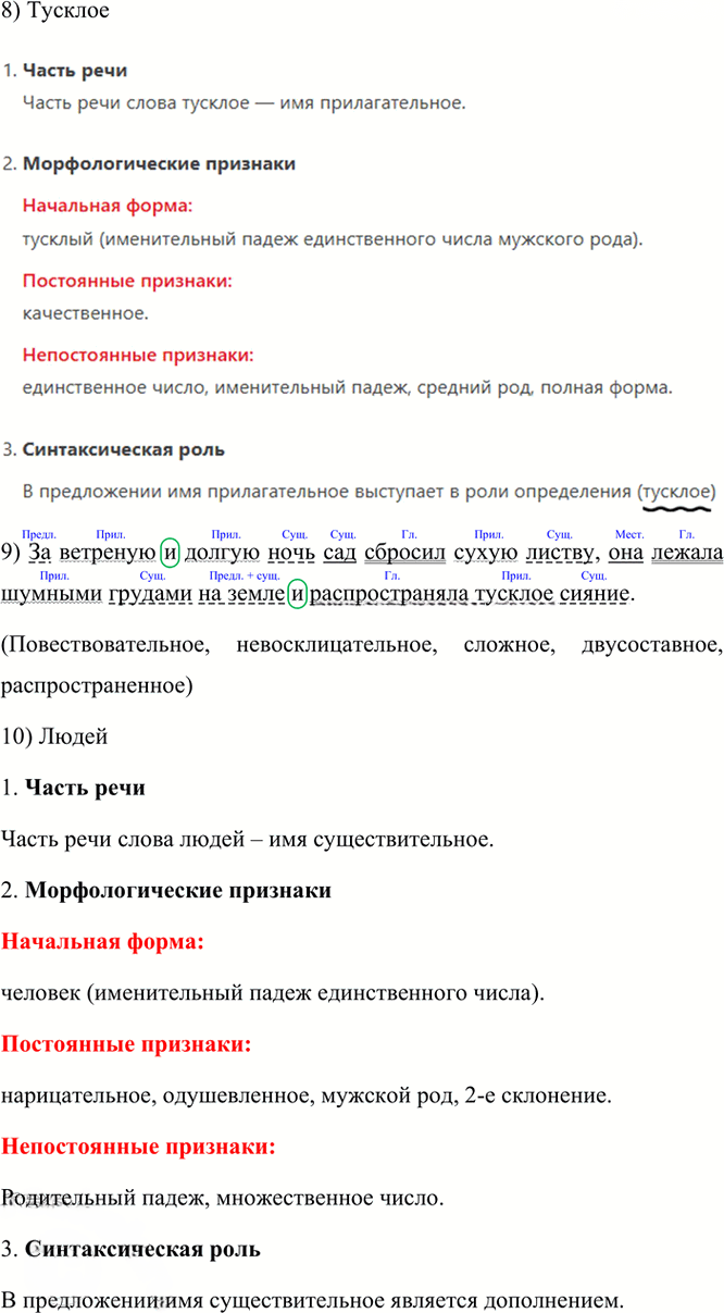Иллюстрация к решению «Упр.245 Часть 1 ГДЗ Рыбченкова Александрова 6 класс 2023 года (Русский язык)», 3