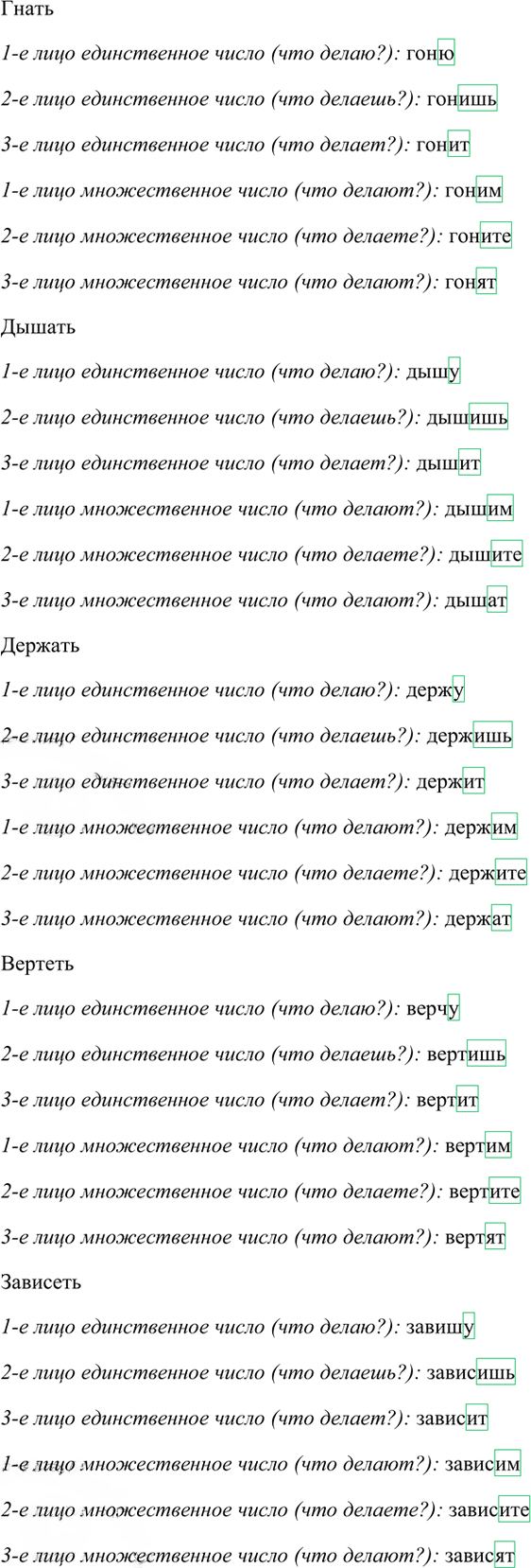 Иллюстрация к решению «Упр.53 ГДЗ Рабочая тетрадь Разумовская 7 класс (Русский язык)», 3