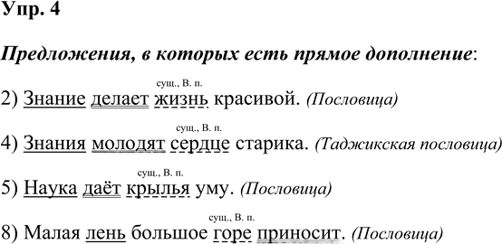 Иллюстрация к решению «Упр.4 Страницы 163-164 ГДЗ Дидактические материалы Ладыженская Аксенова 5 класс (Русский язык)», 1