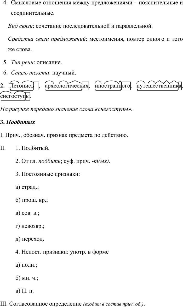 Иллюстрация к решению «Упр.116 Часть 1 ГДЗ Львова Львов 7 класс (Русский язык)», 2