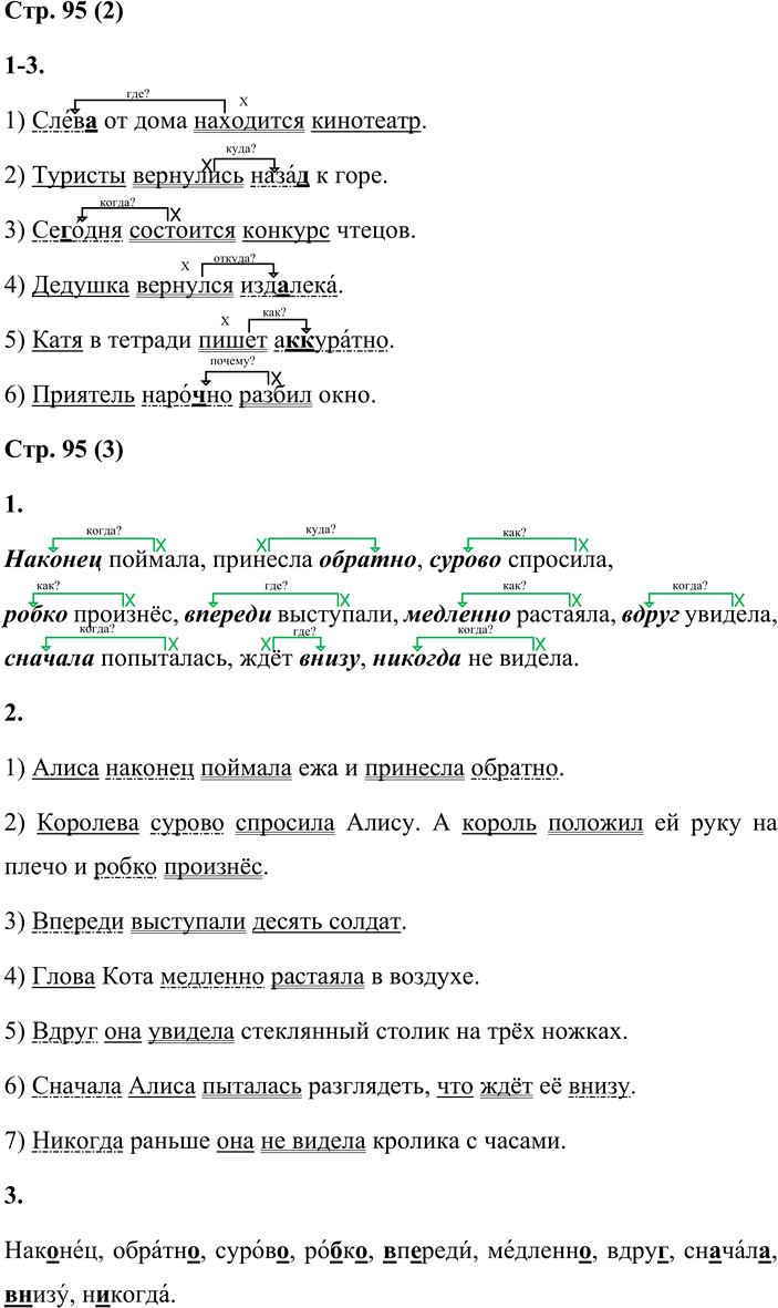 Иллюстрация к решению «Стр.95 Часть 2 ГДЗ Матвеева 4 класс (Русский язык)», 1