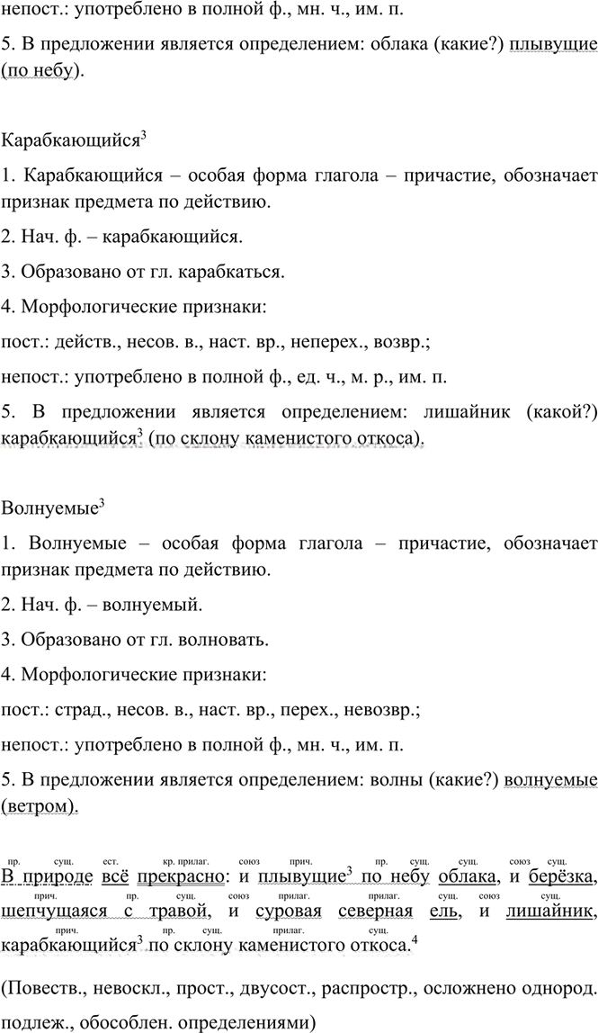 Иллюстрация к решению «Упр.234 Часть 1 ГДЗ Быстрова Кибирева 7 класс (Русский язык)», 2