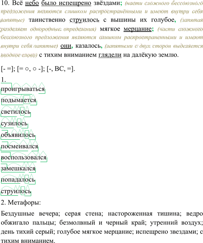 Иллюстрация к решению «Упр.128 Часть 2 ГДЗ Гольцова 10-11 класс (Русский язык)», 3