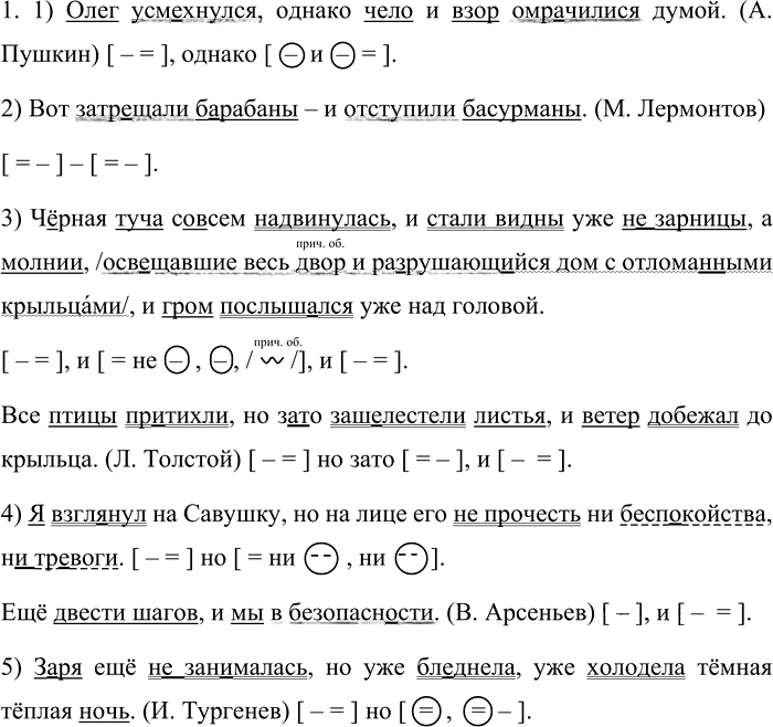 Иллюстрация к решению «Упр.83 ГДЗ Разумовская 9 класс (Русский язык)», 1